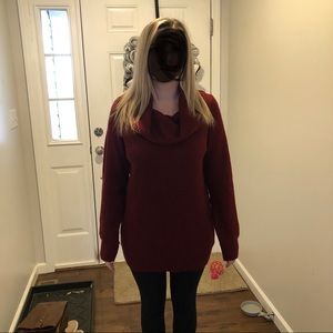 The Limited Cowl-Neck Tunic Sweater